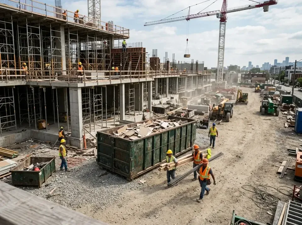 commercial-construction-site-w-002 — frequently asked questions, Low Cost Construction Dumpster Rental in Chattahoochee, FL